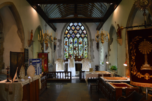 The Exhibition of Vestments in St Mary&rsquo;s